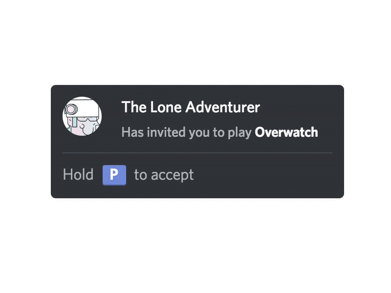 Overlay Notification Concept