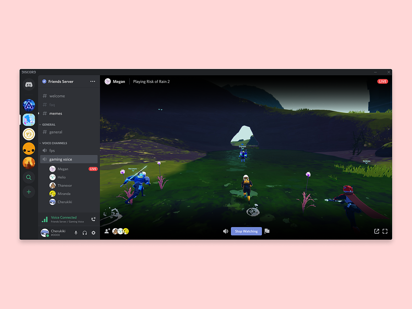 Go Live Friend To Friend Game Streaming By Daniel Destefanis For Discord On Dribbble