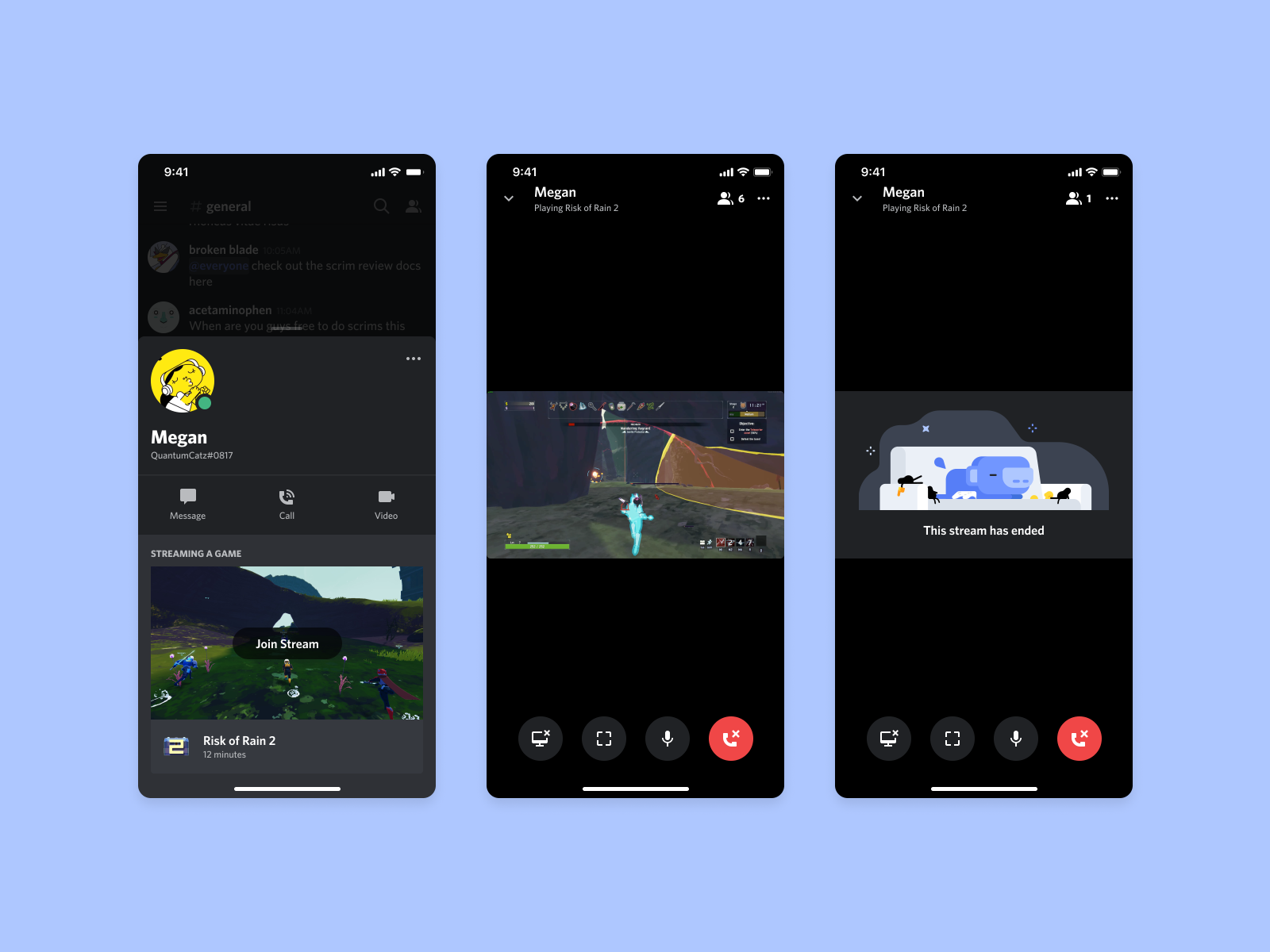 Mobile Stream Spectating By Daniel Destefanis For Discord On Dribbble