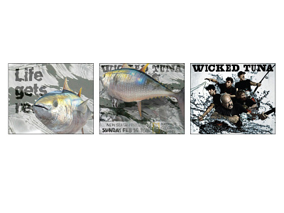 Wicked Tuna advertising banner ad motion national geographic channels storyboard take over