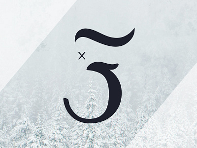 Five by Five logo branding five icon illustrator logo logo mark mark number rebrand typography