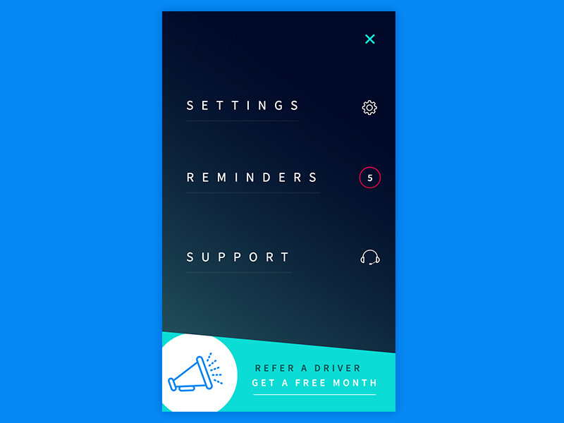 Mobile Menu designs, themes, templates and downloadable graphic ...