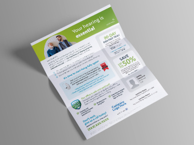 Retail Direct Mail Template design