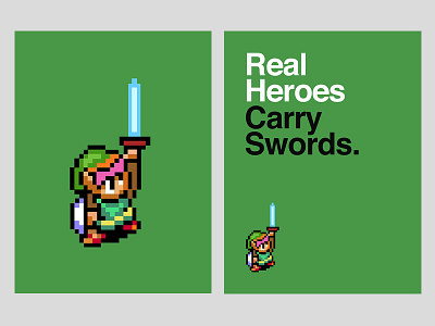 Real Heroes Carry Swords