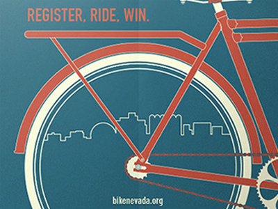 Bike to Work Week design poster