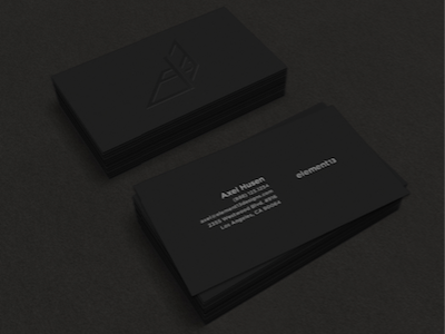 Element 13 business card