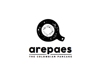 Arepaes logo type