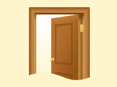 Door updated door illustration