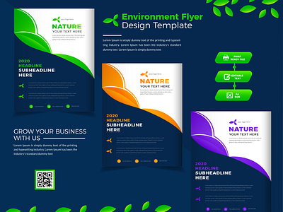 Environment flyer Design