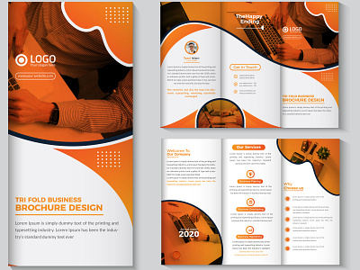 Corporate tri-fold Brochure Design