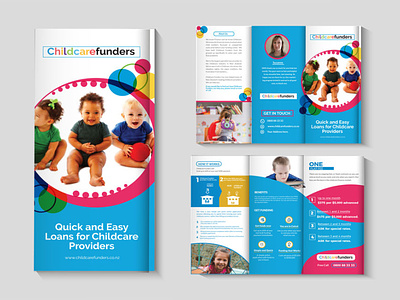Tri-fold kids Brochure Design