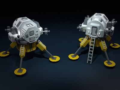 Asset Forge Daily Build: Lunar Lander