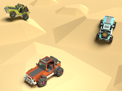 Asset Forge Daily build: Dune Buggy