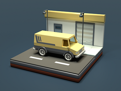 Asset Forge Daily build: Delivery Van