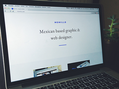 New Portfolio blue branding minimal portfolio redesign web