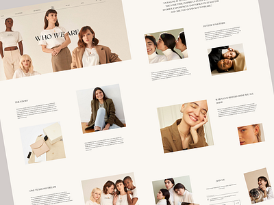 PD PAOLA about company page about page design ecommerce ecommerce design landingpage longread minimal uidesign web design