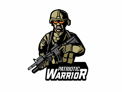 warrior war logo