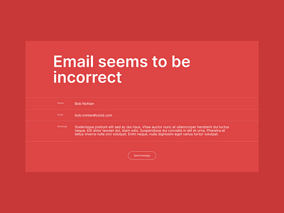 Form error dailyui error figma form graphicdesign ui uidesign