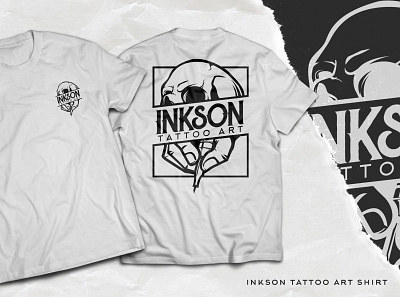 Inkson Tattoo Art Logo and Shirt Design design illustration logo shirt tattoo vector
