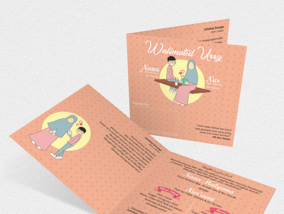 Muslim Wedding Invitation design