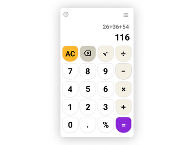 Simple Calculator app branding dailyui design graphic design ui ux website