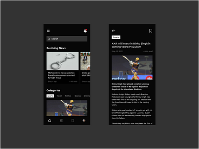 News App Concept