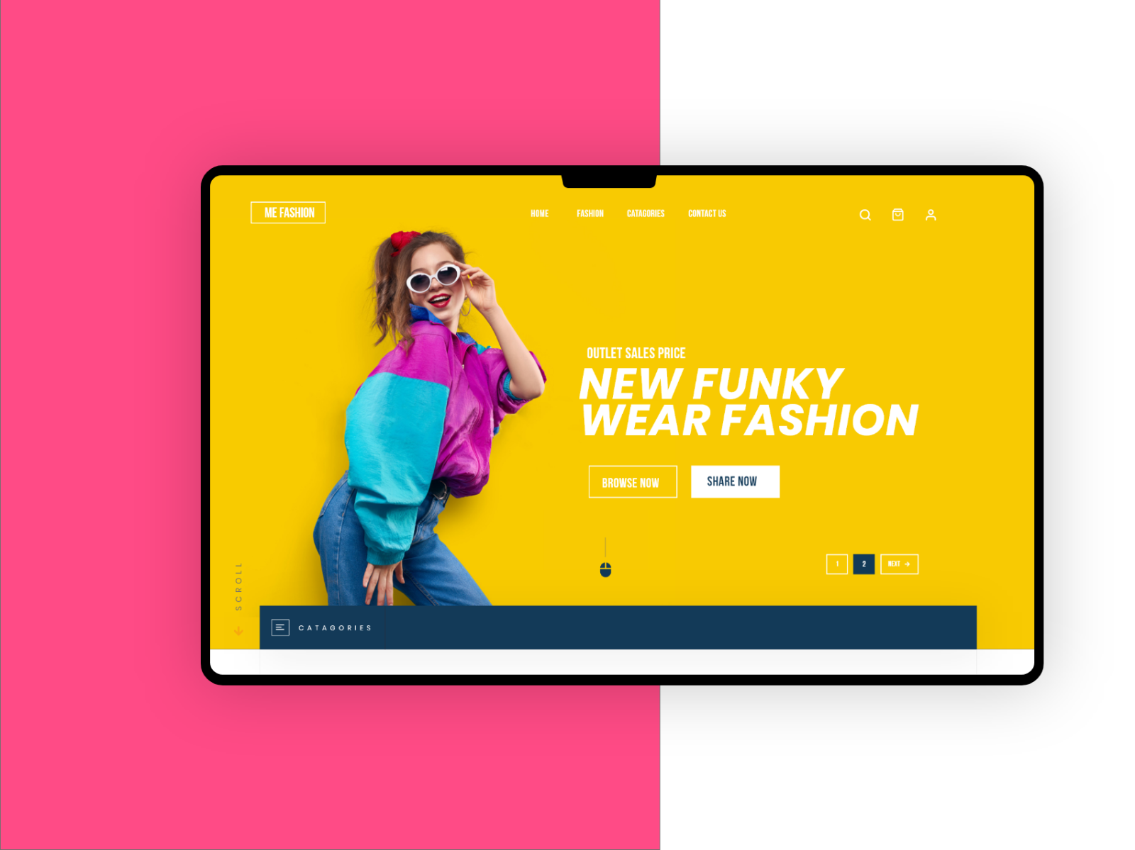 ecom Website by Suresh Konjengbam on Dribbble