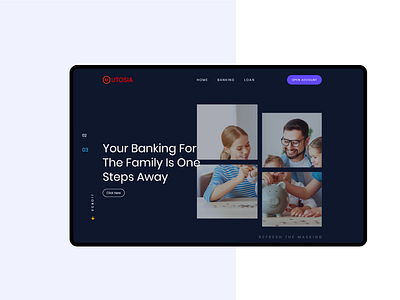 banking UI landing page banking website bankingtachnology brand brand identity financewebsite flatui herobanner homepage landing website landingpage loaningwebsite modernui newwebsitetrendz plainwebsite webui