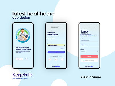 Healthcare App modern UI 2022