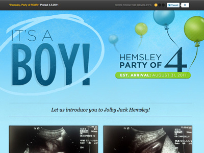 It's a Boy!! baby boom! boy