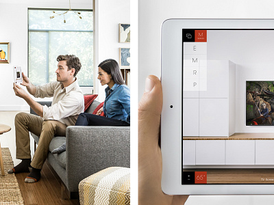 Vizio Showroom - iPad AR App android app ar ios ipad lifestyle tv vizio