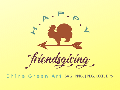 Happy Friendsgiving svg