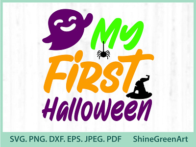 My First Halloween SVG