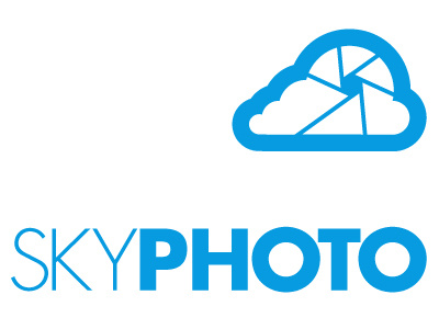 Skyphoto Concept cloud logo vector