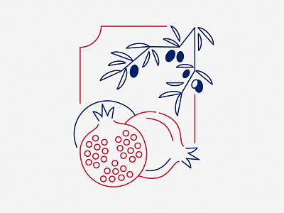 HRVATSKA VIBES 🟥​⬜​ ambient design graphic design illustration lines logo vector