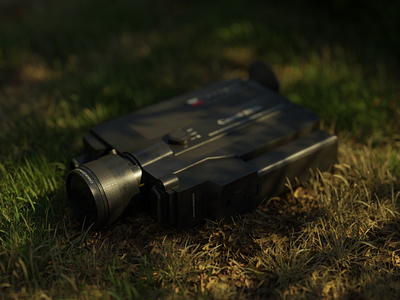 Photorealistic render of a video camera 3d 3d art 3d model 3d modelling 3ds max animation blender blender3d branding cinema 4d graphic design maya motion graphics