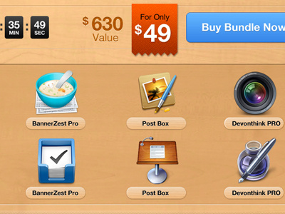 Mac Bundle mac ui user interface website wood