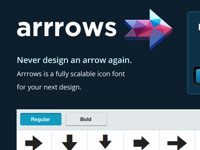 Arrrows arrow arrrows font icon font icon set psd