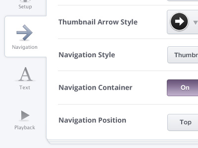 Option Navigation