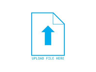 File Upload arrow blue clean daily ui flat modern simple submit ui design uiux upload ux