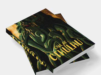 Livre Call Of Cthulhu art design graphic design illustration illustrator indesign jeu livre ouvrage photoshop typography