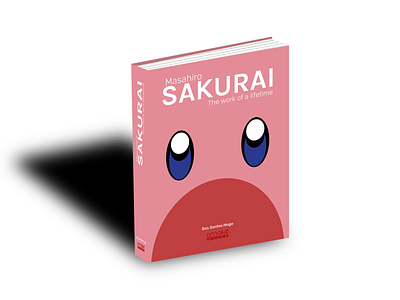 Livre biographique Masahiro Sakurai art biography brand conception graphique graphic design indesign jeuxvideo kirby masahiro sakurai masahiro sakurai nintendo