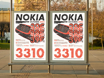 Affiche Publicitaire Nokia 3310