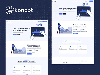 koncpt - Data Science & Analytics WordPress Theme