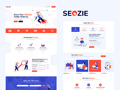 Seozie - SEO & Digital Marketing WordPress Theme