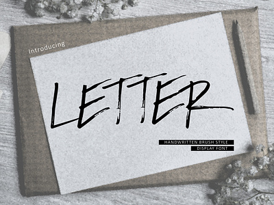 Letter: Font