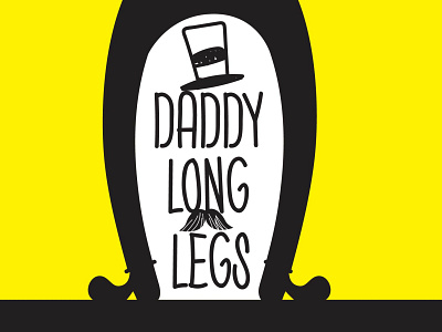 Daddy long legs: Font easy font design font family handwritten font illustration summer sweet typography