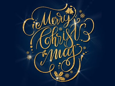 Merry Christmas_01 christmas hand lettering handlettering handwritten font