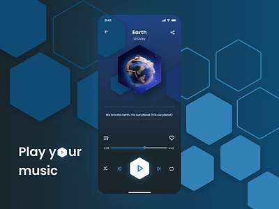 Music Player Apps Design app app design apple application design figma first first design logo music music app music art music player play ui uiux your