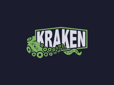 Kraken Logo animal kraken logo logotype octopus sea